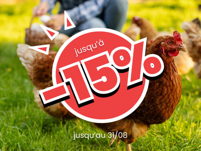 Profitez de -10% de réductions sur TOUT le site ! Et même -15% dès 500€ d'achats !
